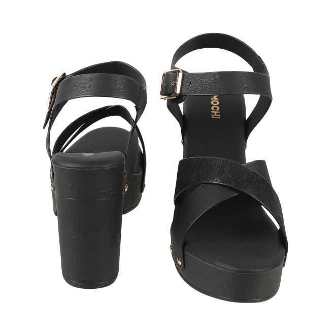 Mochi Women Black Casual Sandals (SKU: 34-900224-11-36)