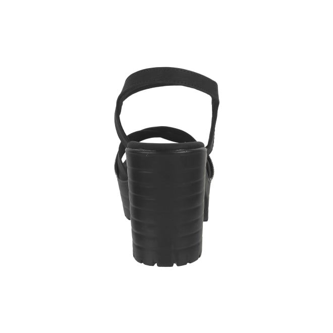 Mochi Women Black Casual Sandals (SKU: 34-900311-11-38)