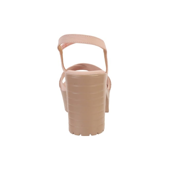 Mochi Women Peach Casual Sandals (SKU: 34-900311-80-36)