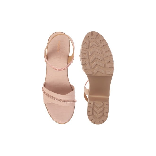 Mochi Women Peach Casual Sandals (SKU: 34-900311-80-36)
