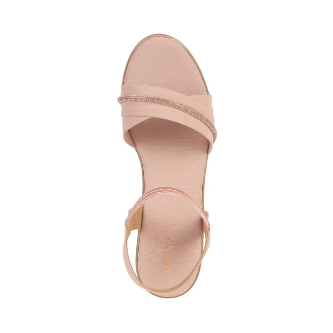 Mochi Women Peach Casual Sandals (SKU: 34-900311-80-36)