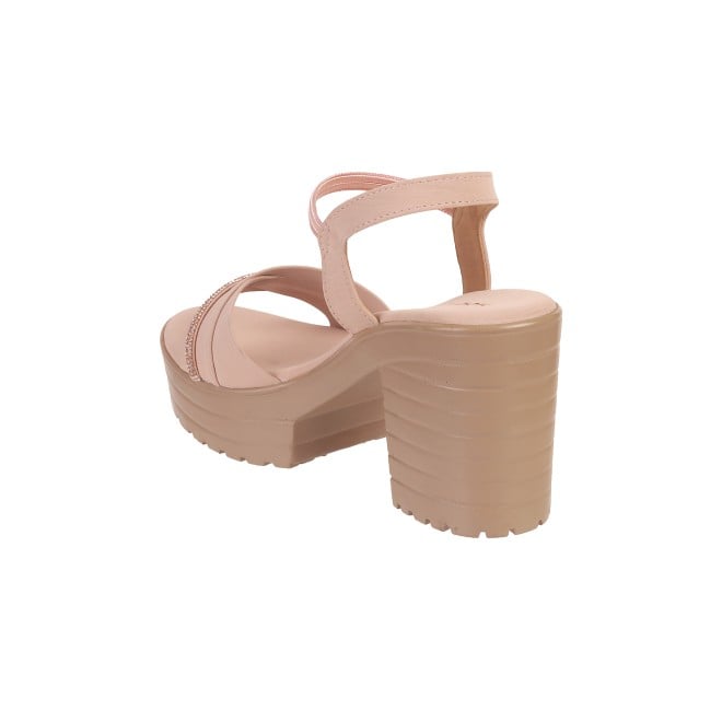 Mochi Women Peach Casual Sandals (SKU: 34-900311-80-36)