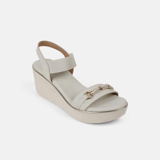 Mochi Women Beige Casual Sandals (SKU: 34-900424-20-37)