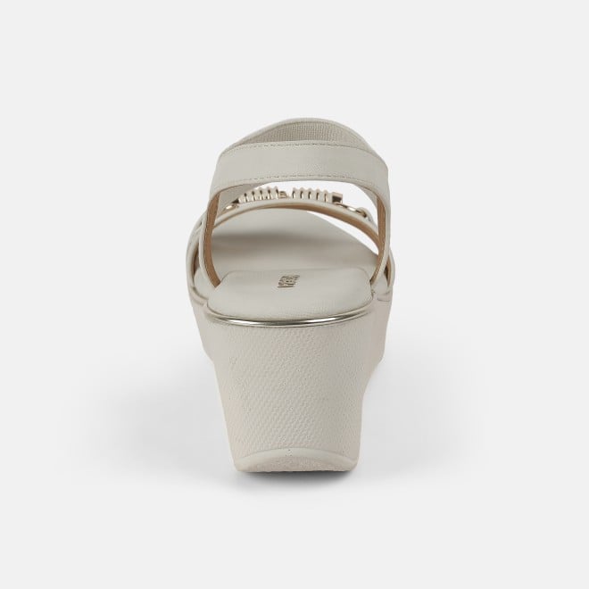 Mochi Women Beige Casual Sandals (SKU: 34-900424-20-37)