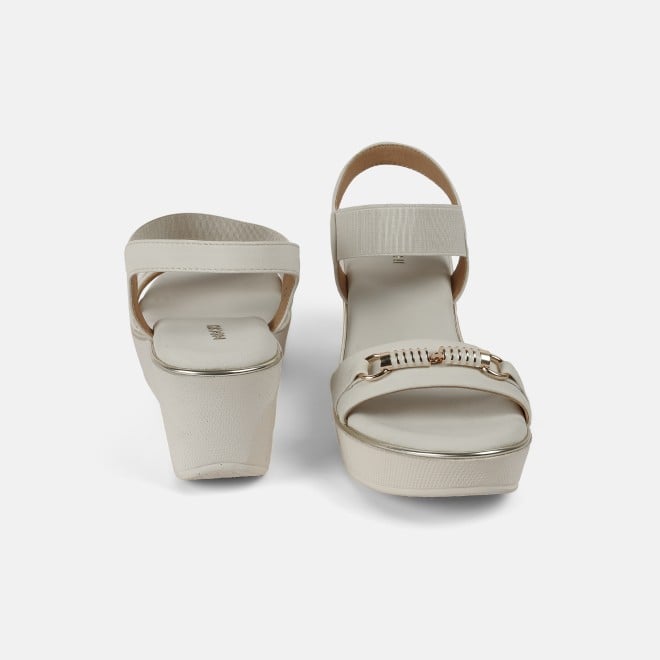Mochi Women Beige Casual Sandals (SKU: 34-900424-20-37)
