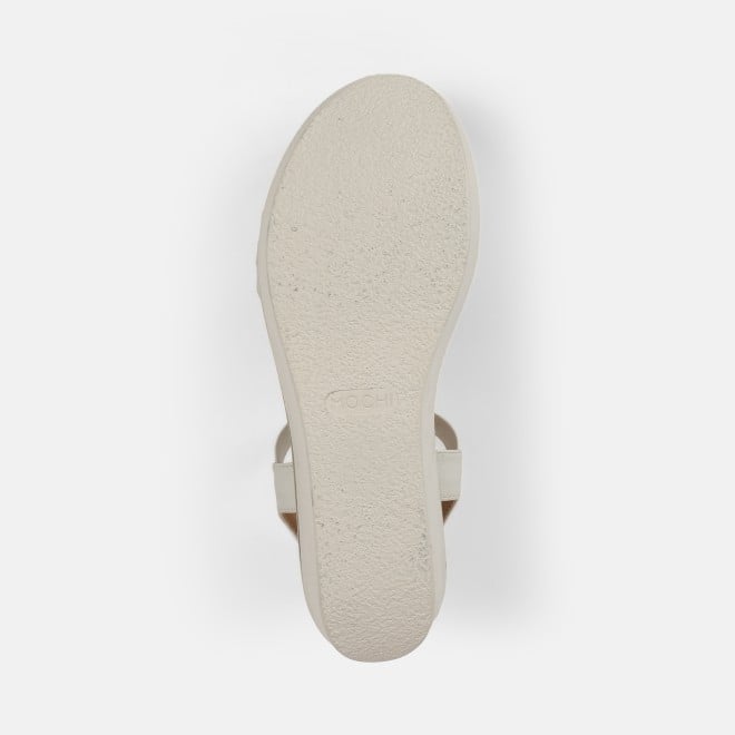 Mochi Women Beige Casual Sandals (SKU: 34-900424-20-37)