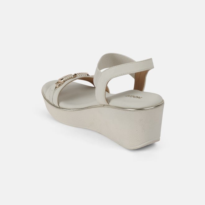 Mochi Women Beige Casual Sandals (SKU: 34-900424-20-37)