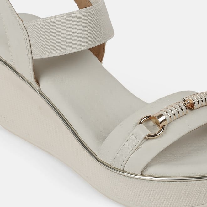 Mochi Women Beige Casual Sandals (SKU: 34-900424-20-37)