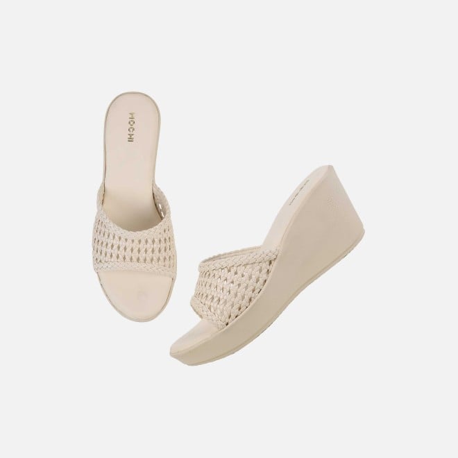 Mochi Women Off-white Casual Slip Ons (SKU: 34-900428-66-36)