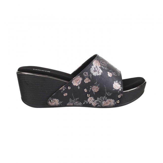 Mochi Women Black Casual Sandals (SKU: 34-93-11-36)