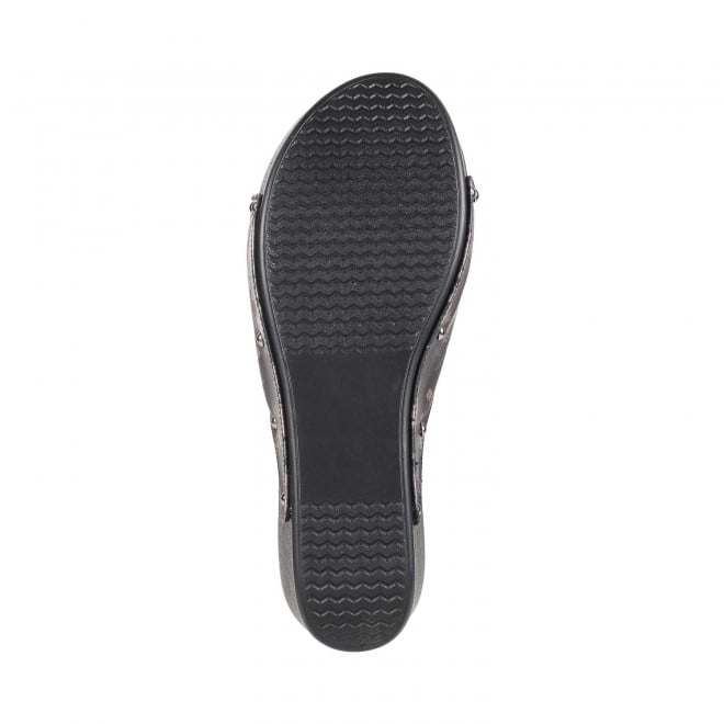 Mochi Women Black Casual Sandals (SKU: 34-93-11-36)