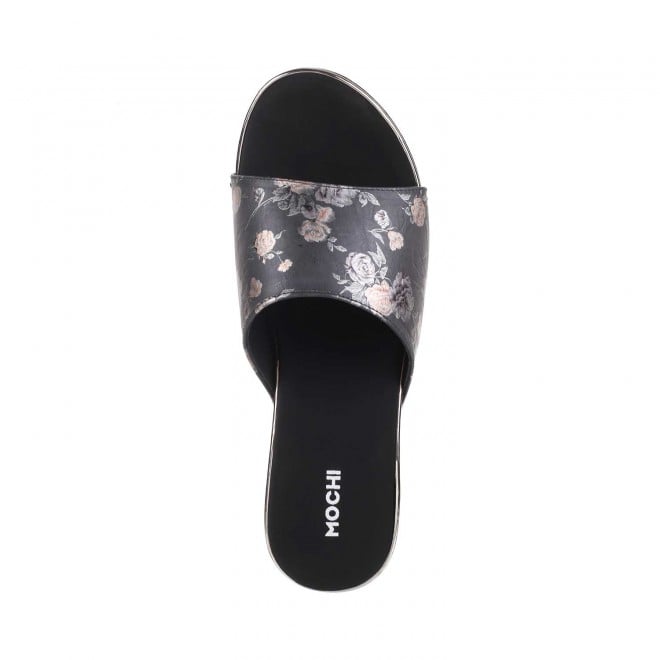 Mochi Women Black Casual Sandals (SKU: 34-93-11-36)