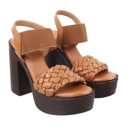 Women Tan Casual Sandals