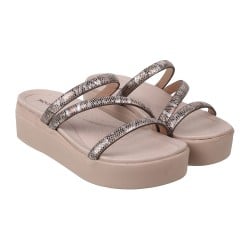 Women Beige Casual Sandals