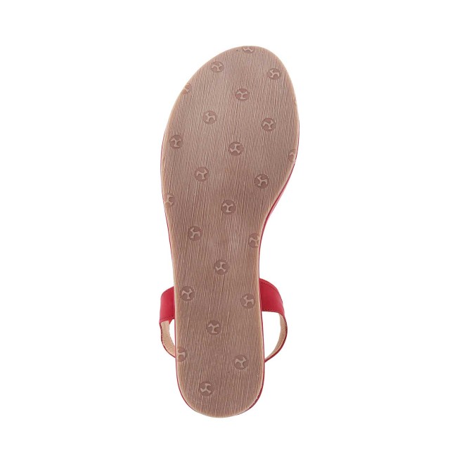 Mochi Women Red Casual Sandals (SKU: 34-9986-18-36)