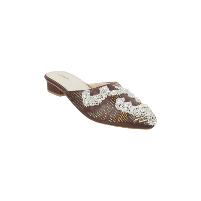 Mochi Women Brown Casual Clogs (SKU: 35-1212-12-37)