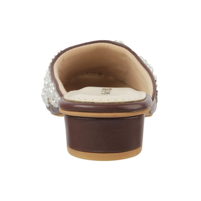 Mochi Women Brown Casual Clogs (SKU: 35-1212-12-37)