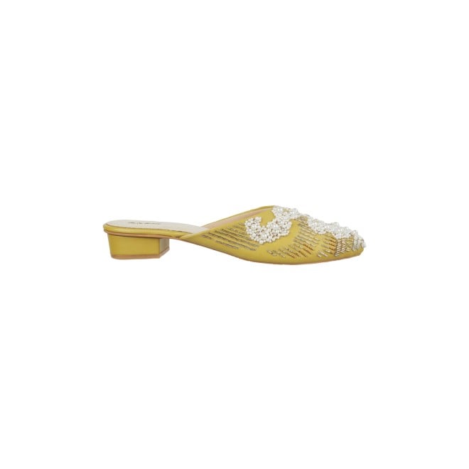 Mochi Women Yellow Casual Clogs (SKU: 35-1212-33-37)