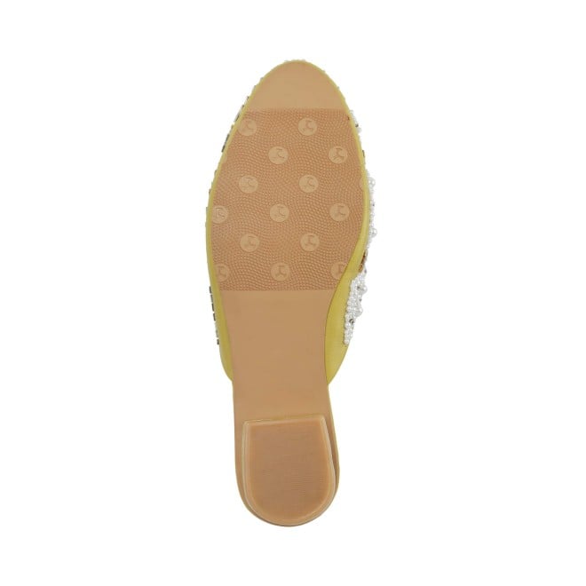 Mochi Women Yellow Casual Clogs (SKU: 35-1212-33-37)