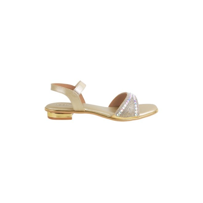 Mochi Women Gold Wedding Sandals (SKU: 35-1420-15-36)