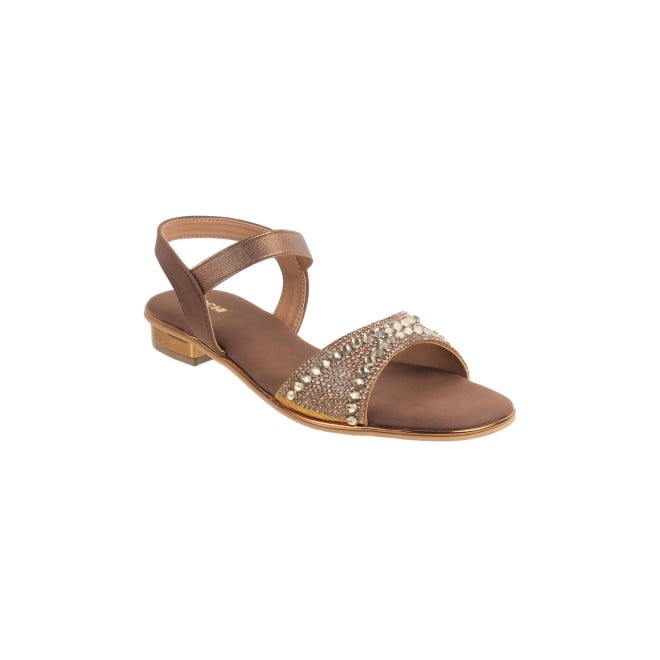 Mochi Women Antic-gold Wedding Sandals (SKU: 35-1420-28-36)