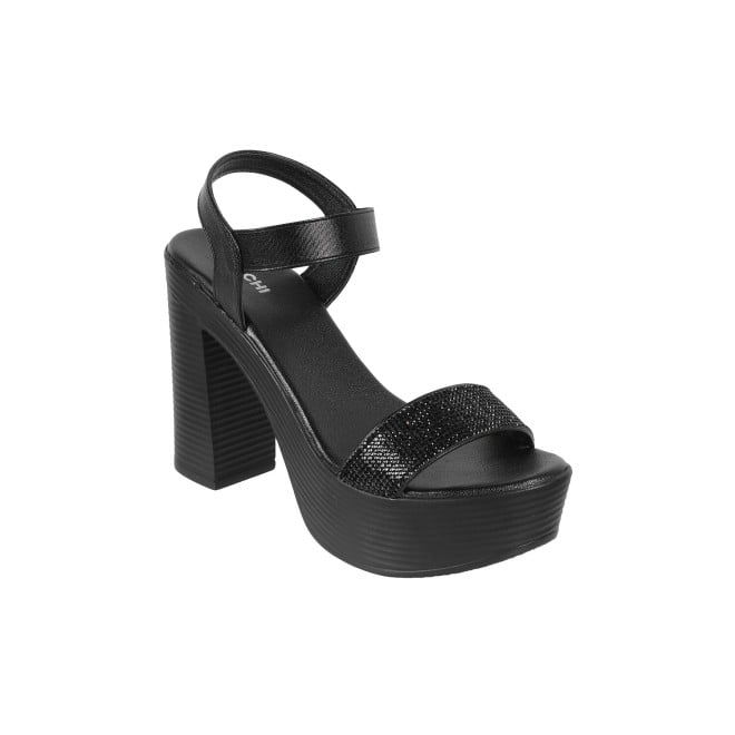 Mochi Women Black Wedding Sandals (SKU: 35-1428-11-36)