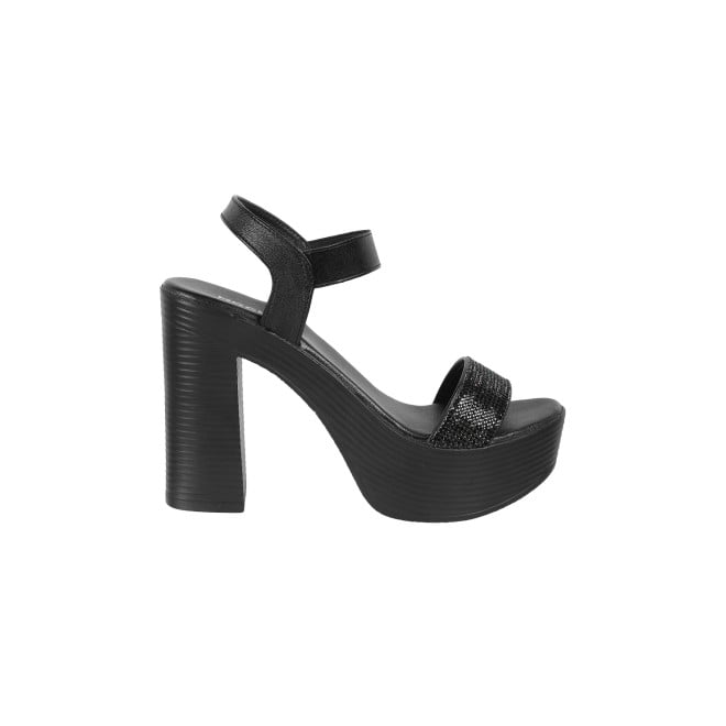 Mochi Women Black Wedding Sandals (SKU: 35-1428-11-36)