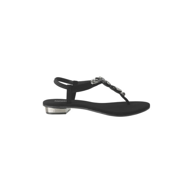 Mochi Women Black Party Sandals (SKU: 35-1459-11-37)