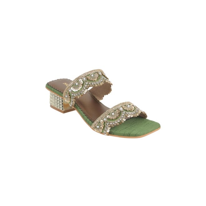 Mochi Women Green Ethnic Lifestyle (SKU: 35-1506-21-36)