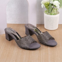 Women Grey Casual Slip Ons