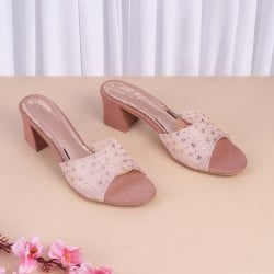 Women Peach Casual Slip Ons