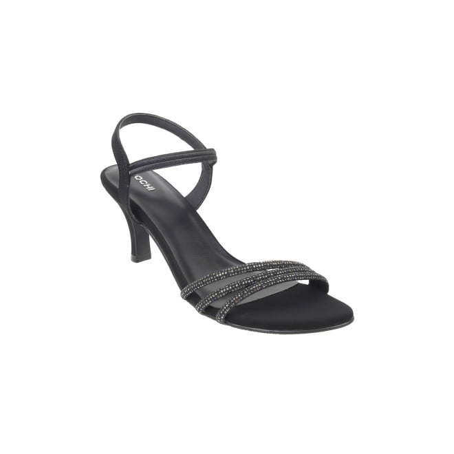 Mochi Women Black Wedding Sandals (SKU: 35-1526-11-37)