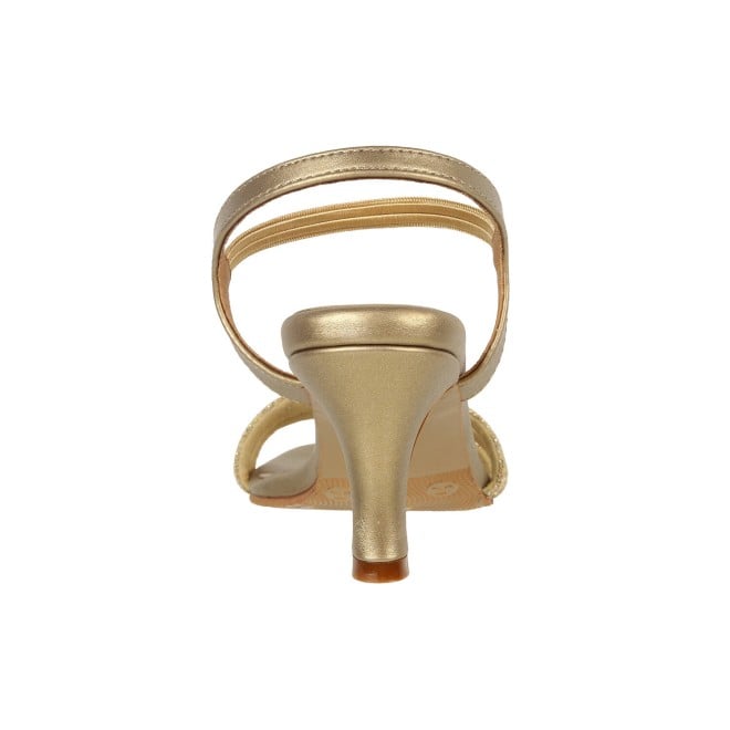 Mochi Women Antic-gold Wedding Sandals (SKU: 35-1526-28-40)