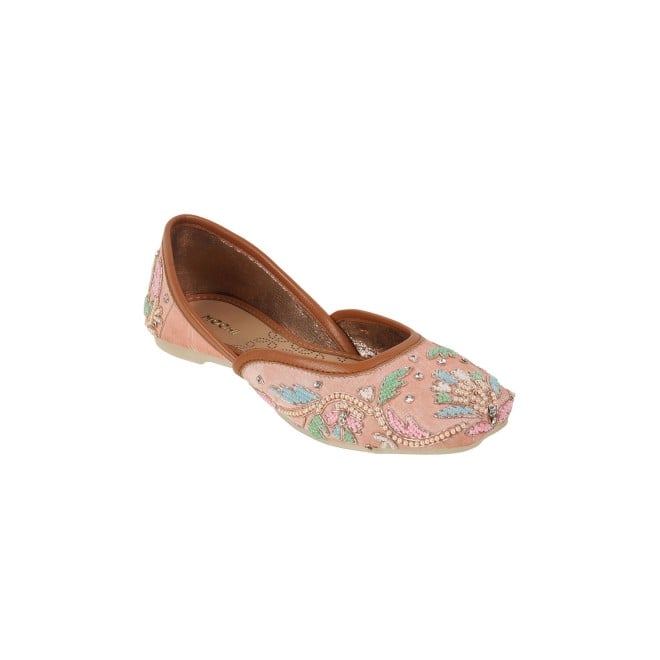 Mochi Women Rose-gold Wedding Jutis (SKU: 35-1624-52-36)