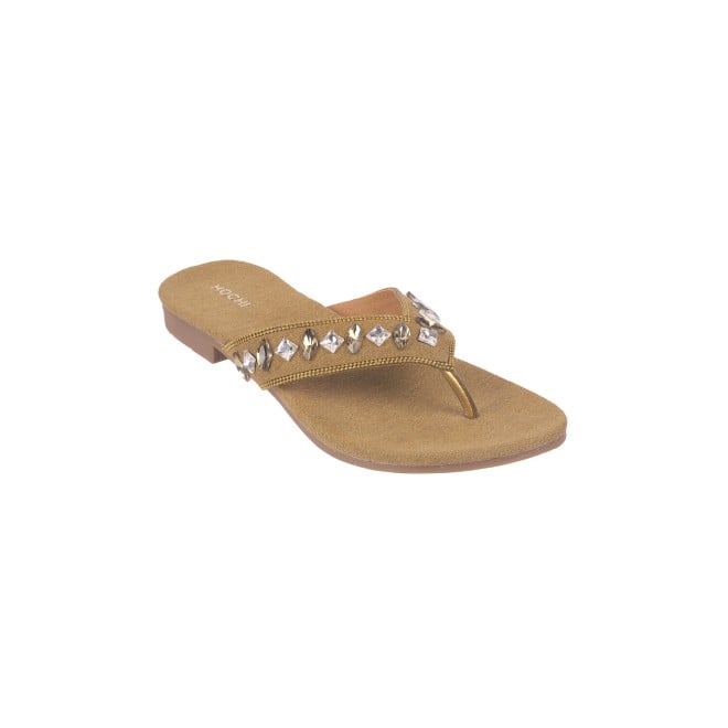 Mochi Women Beige Party Sandals (SKU: 35-1633-20-36)