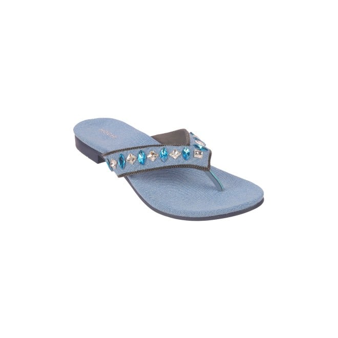 Mochi Women Blue Party Sandals (SKU: 35-1633-45-36)