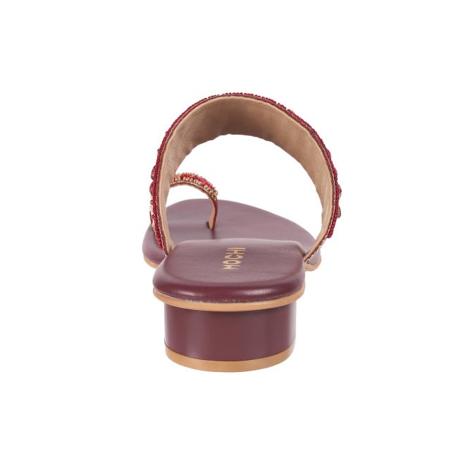 Mochi Women Maroon Ethnic Lifestyle (SKU: 35-1635-44-37)
