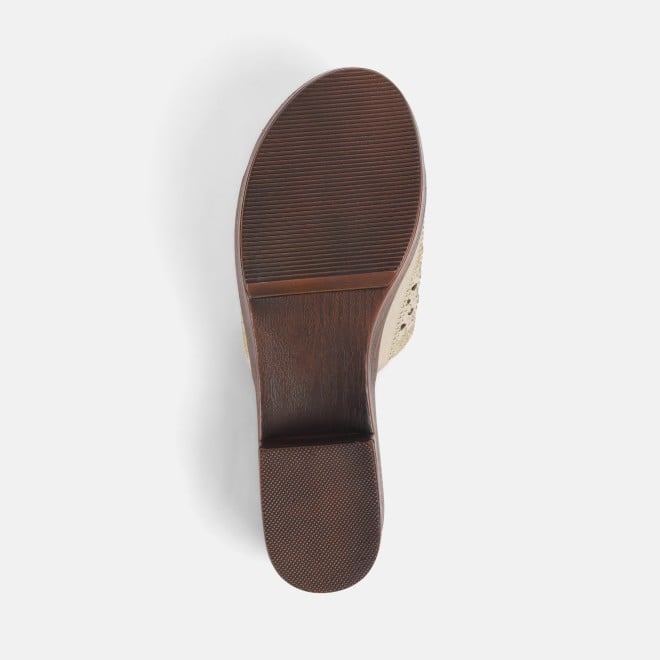 Mochi Women Beige Casual Slip Ons (SKU: 35-1747-20-36)
