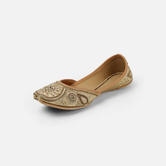 Mochi Women Antic-gold Ethnic Jutis (SKU: 35-1827-28-36)