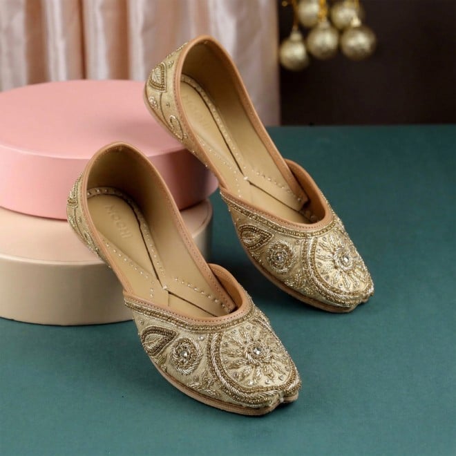 Mochi Women Antic-gold Ethnic Jutis (SKU: 35-1827-28-36)