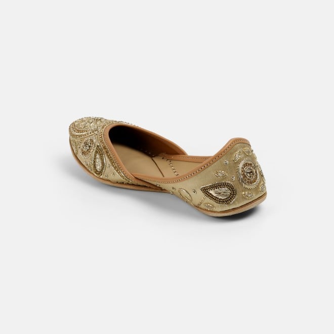 Mochi Women Antic-gold Ethnic Jutis (SKU: 35-1827-28-36)