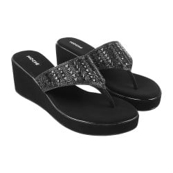 Women Black Casual Sandals