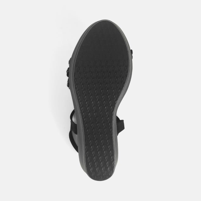 Mochi Women Black Party Sandals (SKU: 35-2059-11-36)