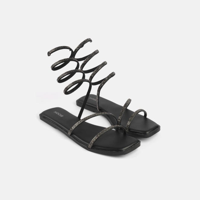 Mochi Women Black Party Gladiators (SKU: 35-2066-11-38)