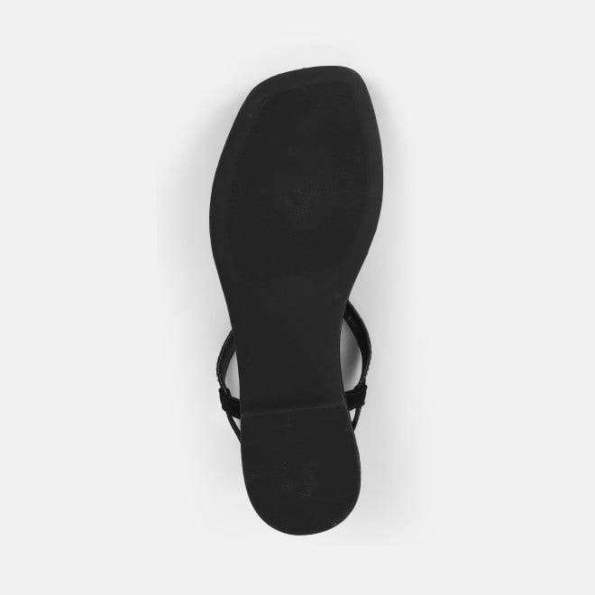Mochi Women Black Casual Sandals (SKU: 35-2080-11-36)