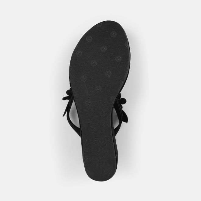 Mochi Women Black Casual Sandals (SKU: 35-2344-11-36)