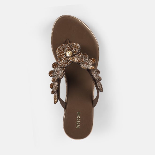 Mochi Women Brown Casual Sandals (SKU: 35-2344-12-36)