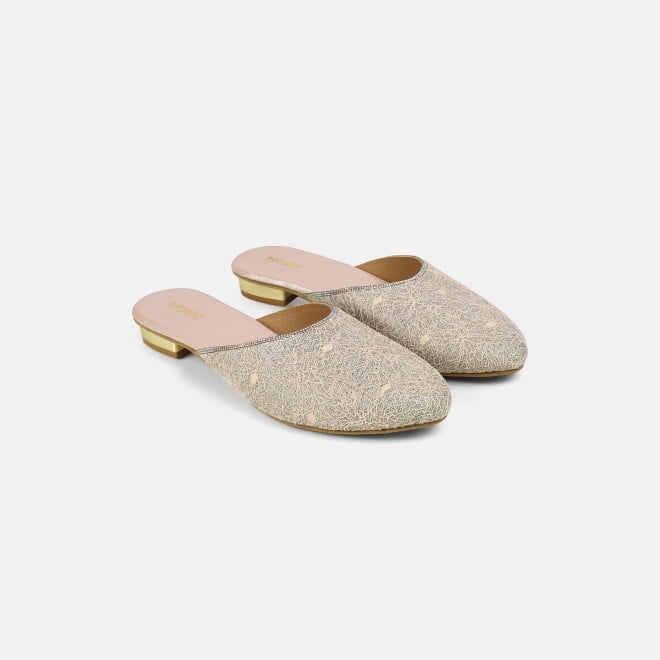 Mochi Women Rose-gold Wedding Slip Ons (SKU: 35-2497-52-37)