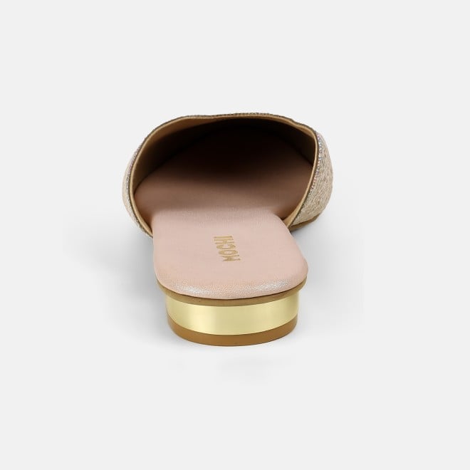 Mochi Women Rose-gold Wedding Slip Ons (SKU: 35-2497-52-37)