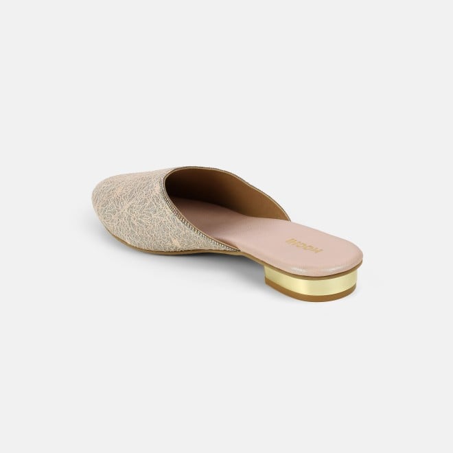 Mochi Women Rose-gold Wedding Slip Ons (SKU: 35-2497-52-37)